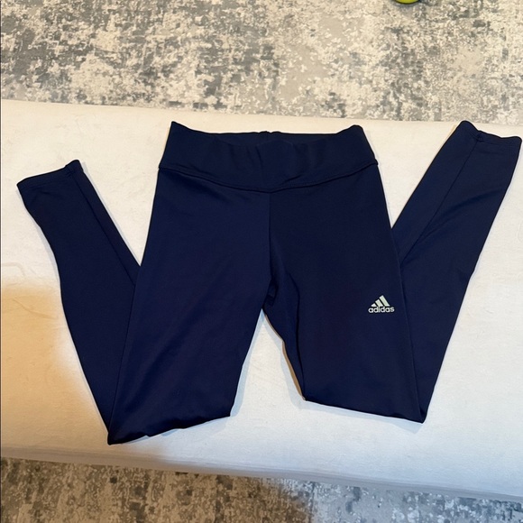 Adidas ladies Dark Blue Leggings - Picture 2 of 6